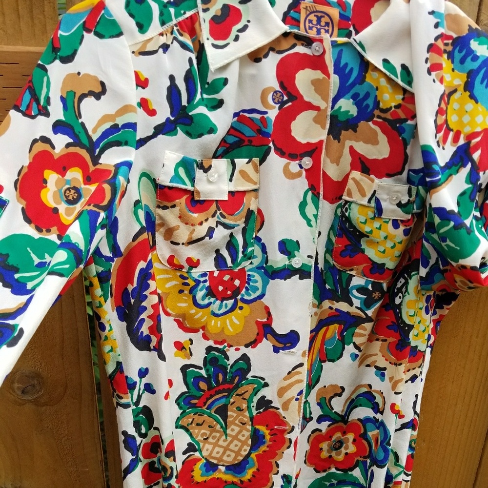 Tory Burch Dalton silk blouse